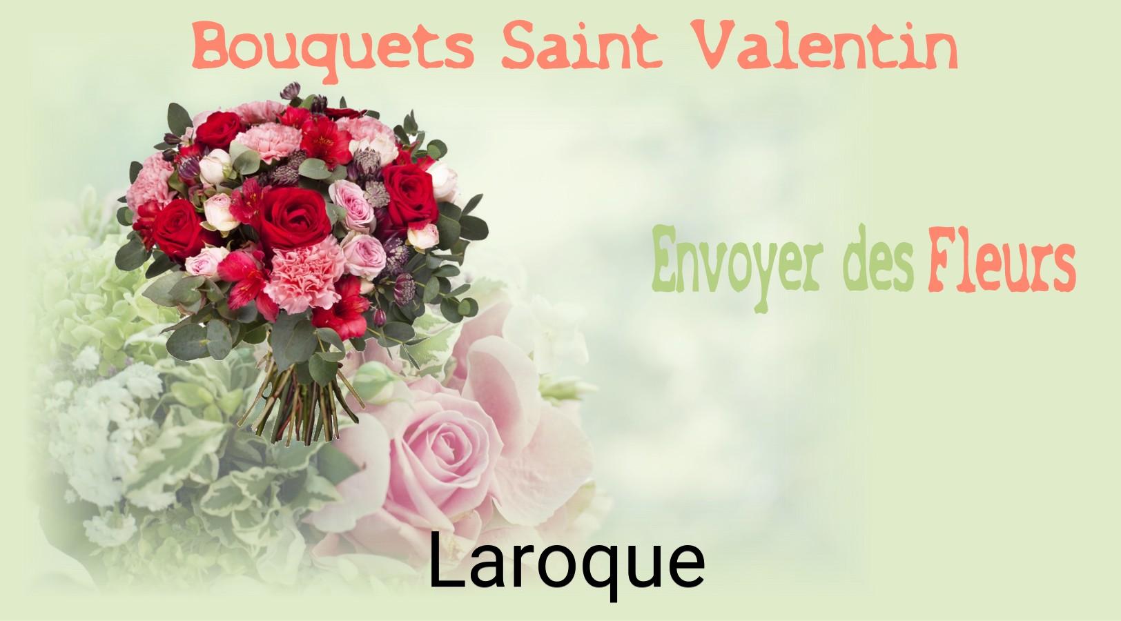 Roses de Saint-Valentin livrées à Laroque